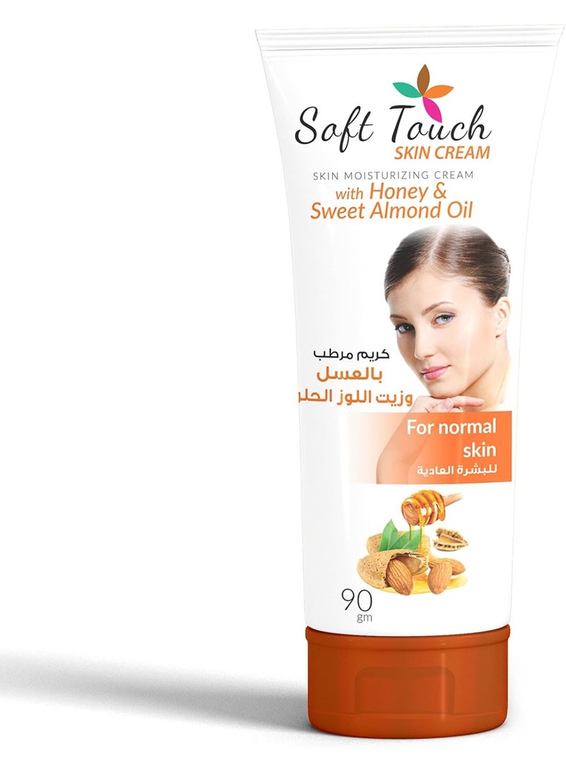 Soft Touch Cream with Honey & Almond Oil for Normal Skin – 90 g - Image 1